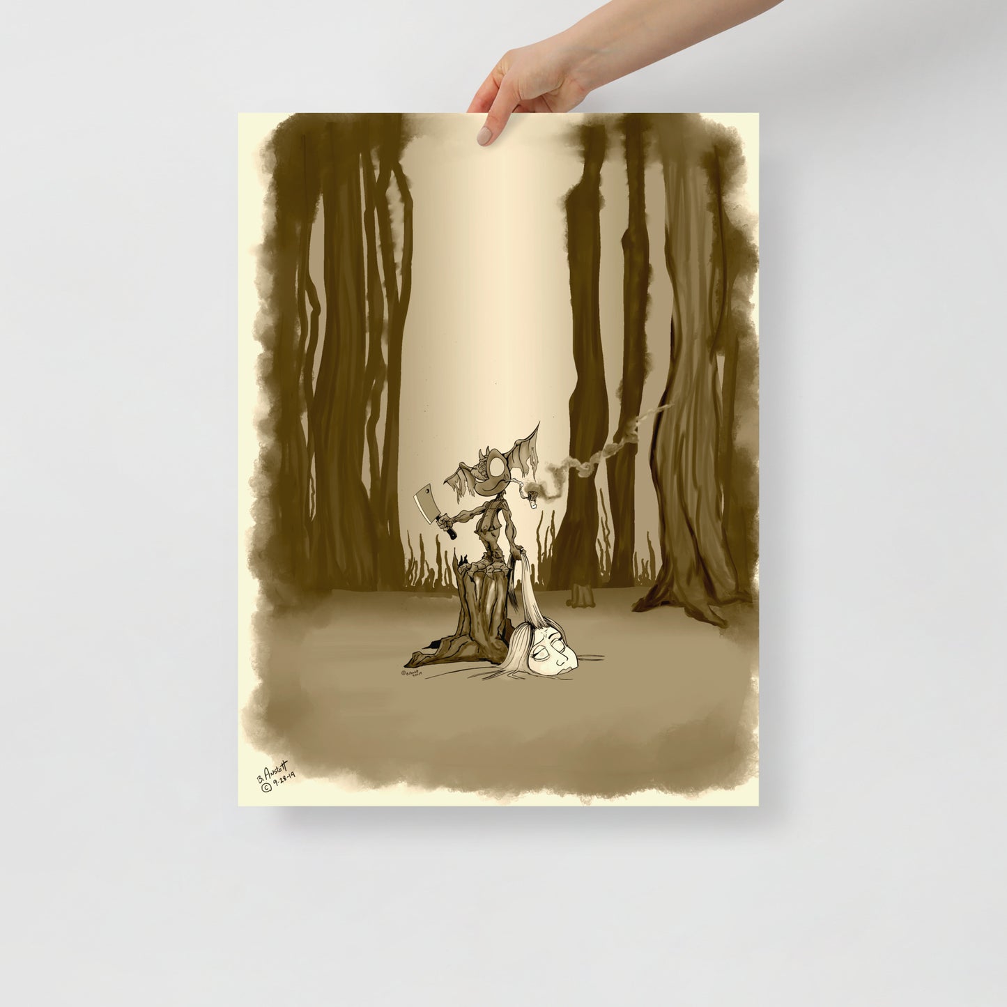 Chop- Chop The Swamp Goblin Poster 18" x 24"