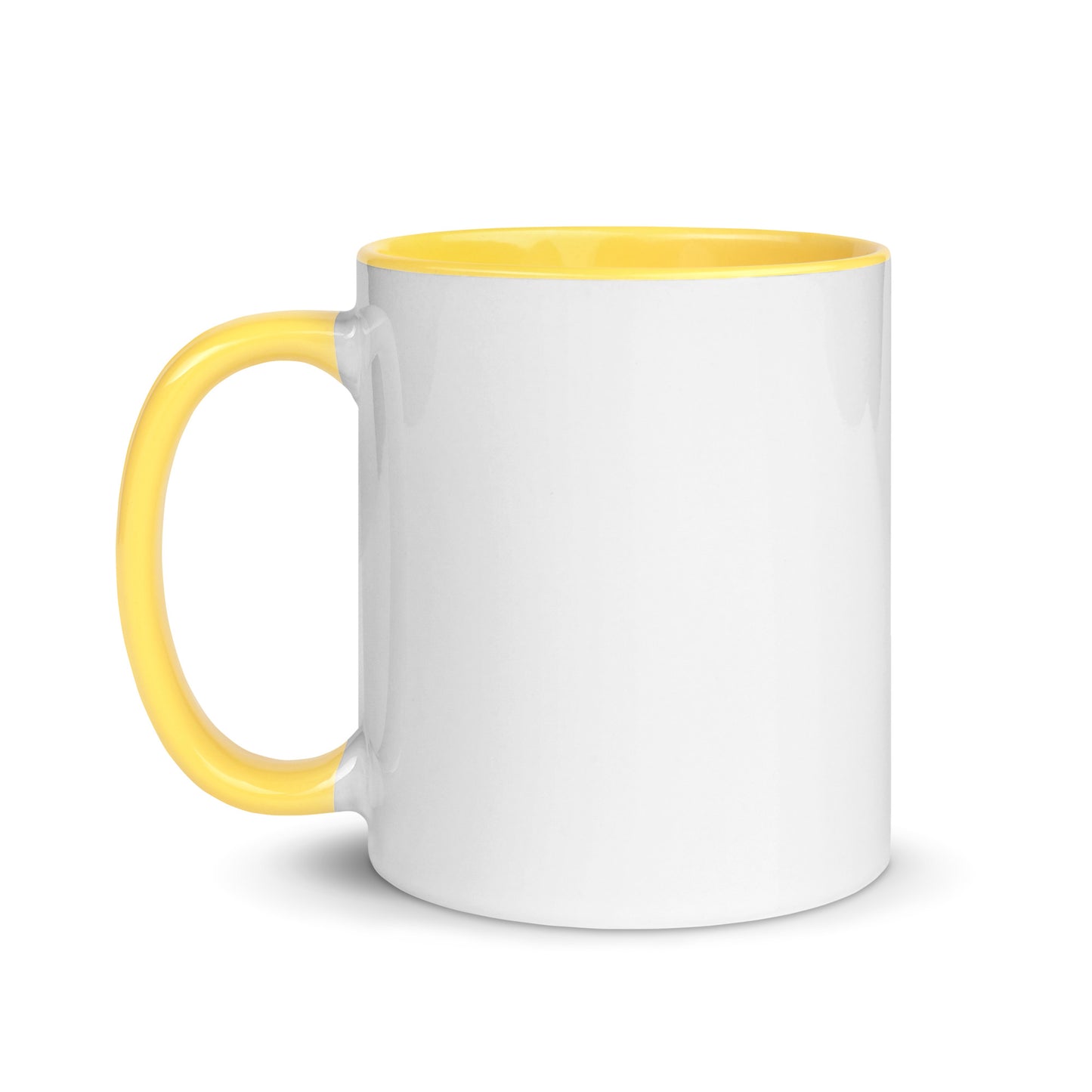 Flying Broom Aviation Blueprint Mug with color inside