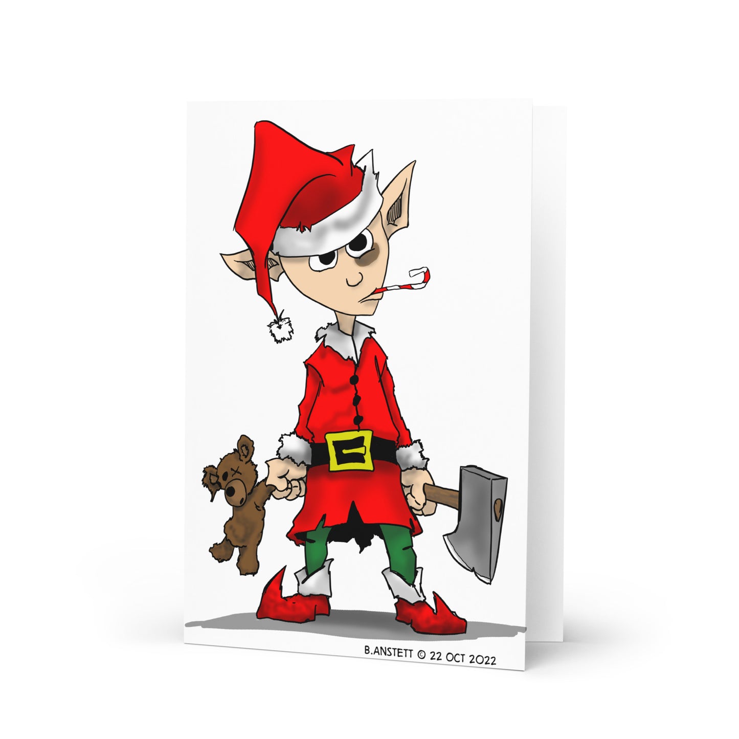 Surviving the Holidays Greeting card