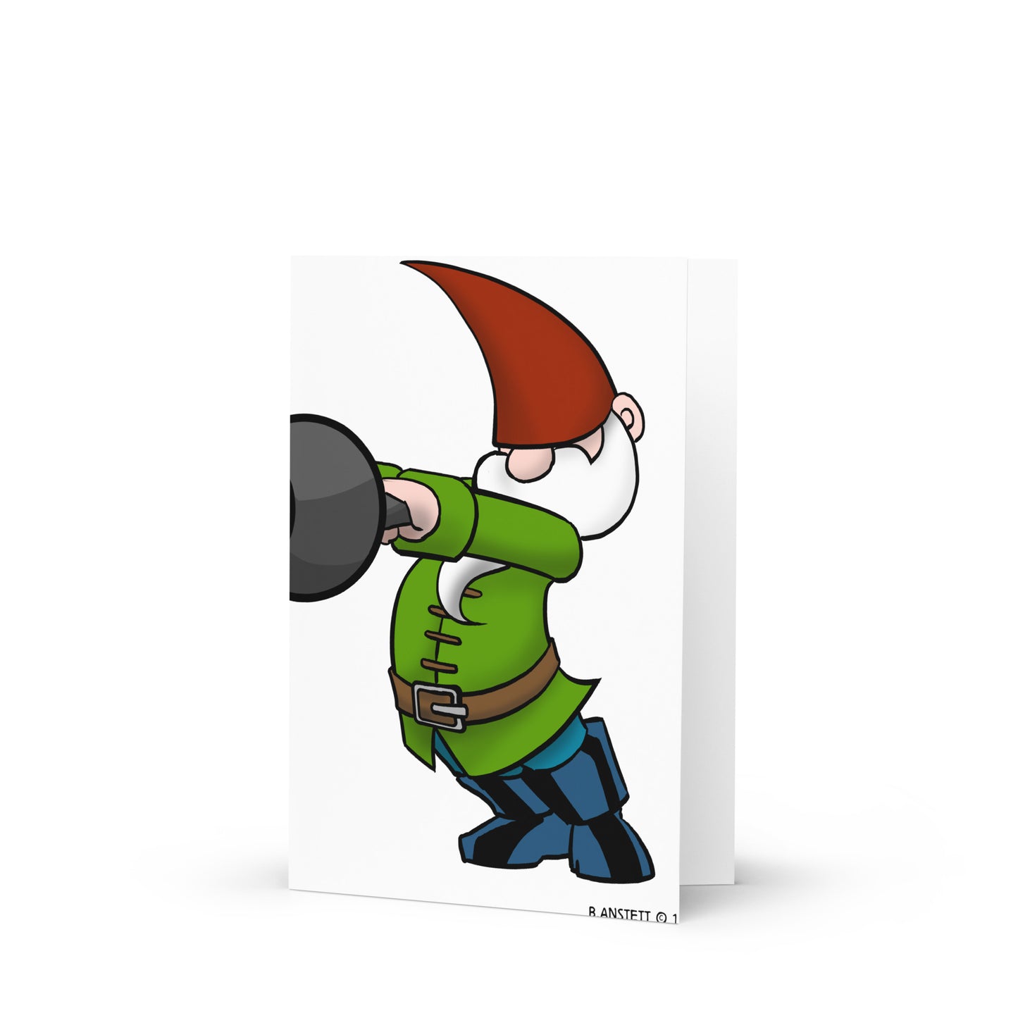 Kettlebell Christmas Greeting card