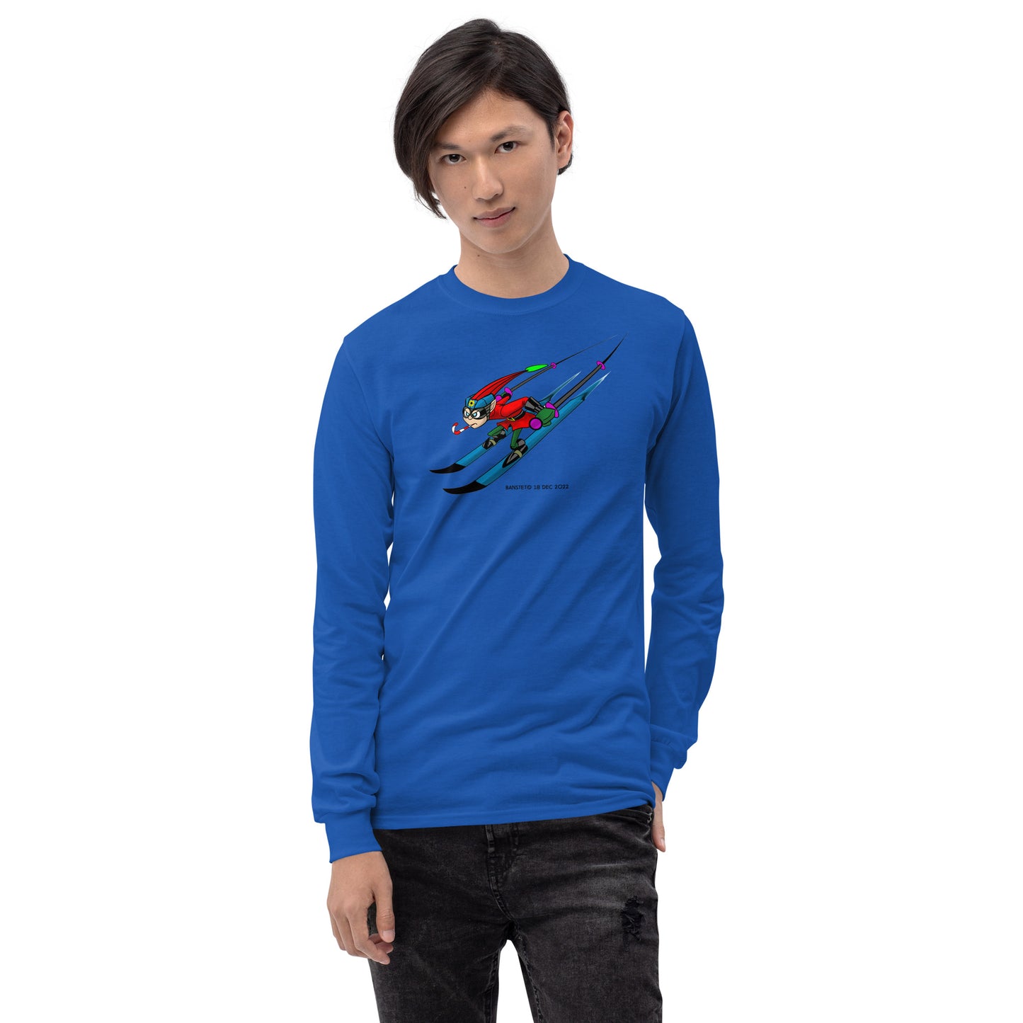 Ski Elf! Men’s Long Sleeve Shirt