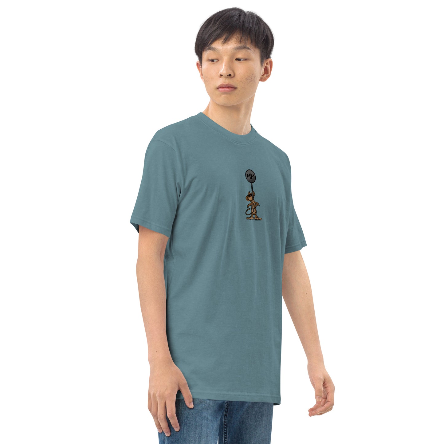 Mace Monkey Get Ready Men’s premium heavyweight tee