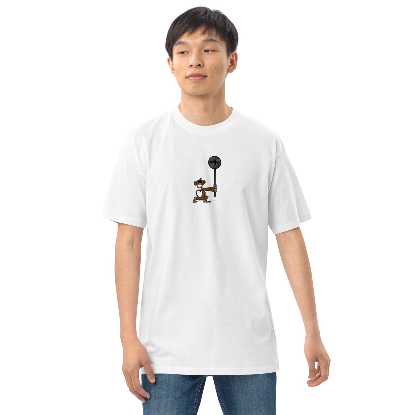 Mace Monkey Lunge Men’s premium heavyweight tee