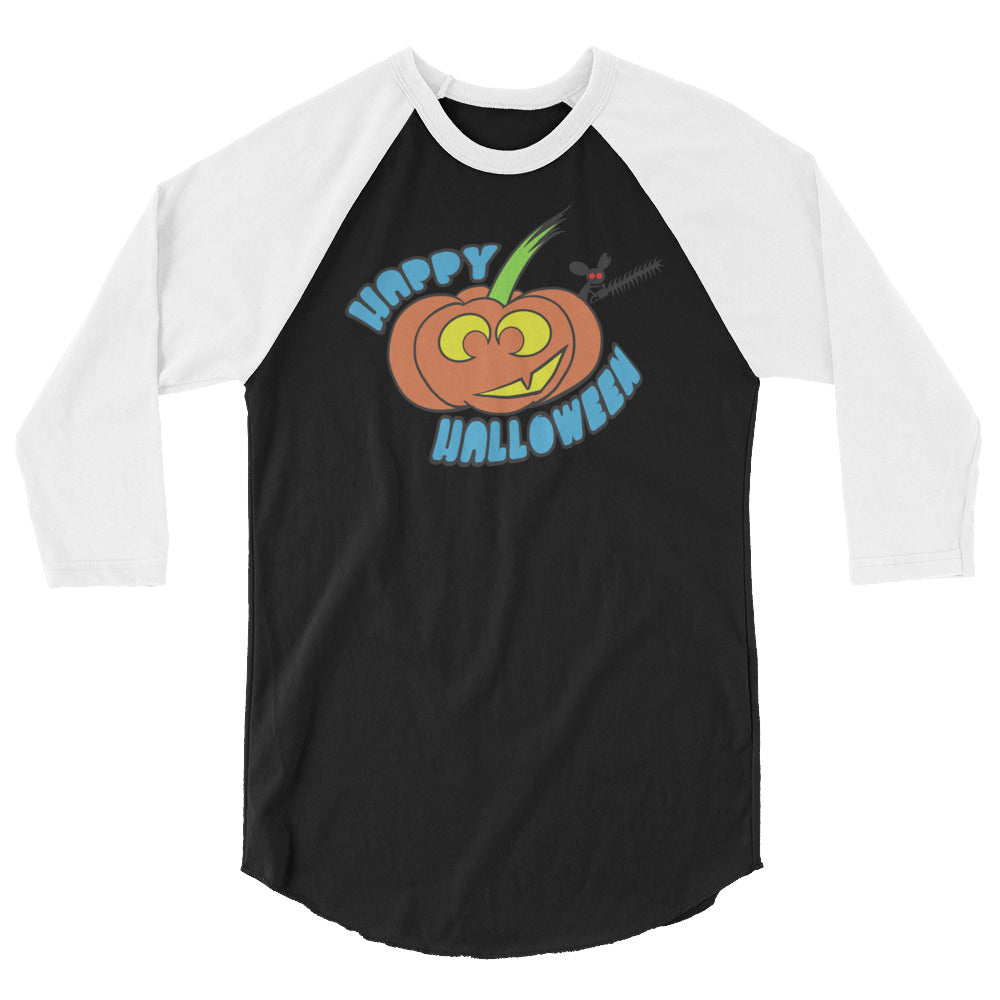 Chainsaw Mouse Pumpkin 3/4 sleeve raglan shirt 4 colors available!