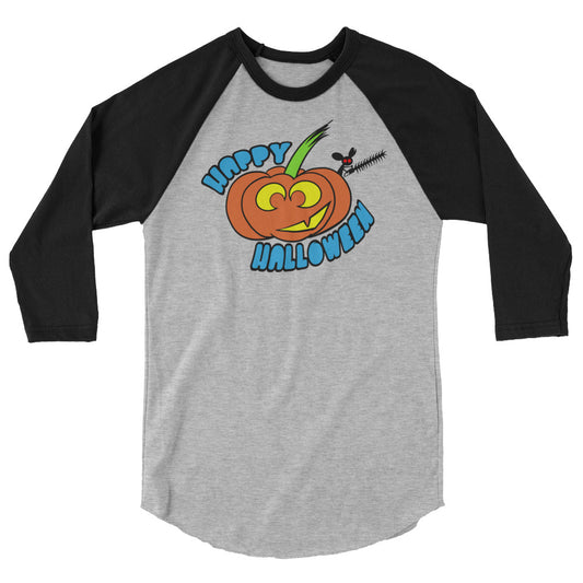 Chainsaw Mouse Pumpkin 3/4 sleeve raglan shirt 4 colors available!