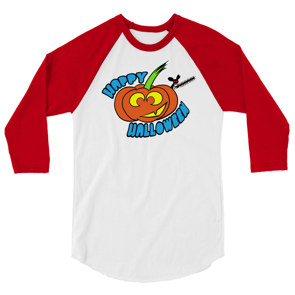 Chainsaw Mouse Pumpkin 3/4 sleeve raglan shirt 4 colors available!