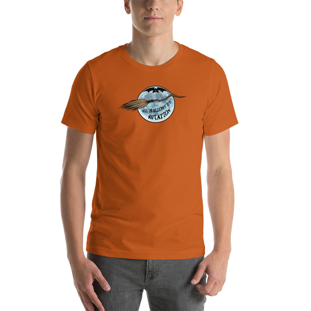 All Hallows Eve Aviation Unisex t-shirt 9 colors available!