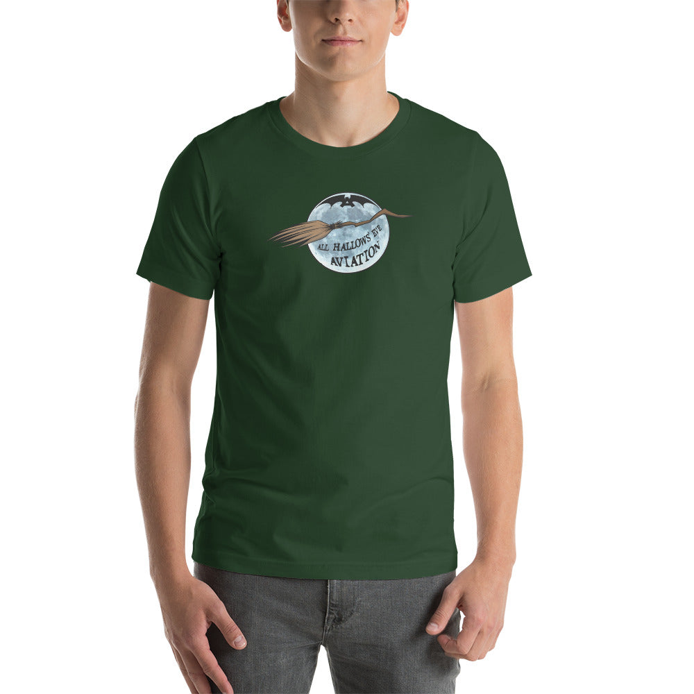 All Hallows Eve Aviation Unisex t-shirt 9 colors available!