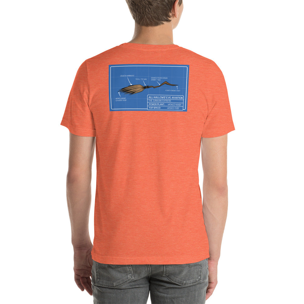 All Hallows Eve Aviation Unisex t-shirt 9 colors available!