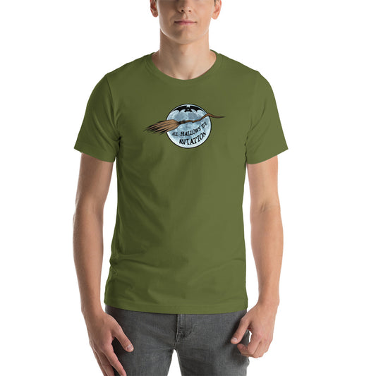 All Hallows Eve Aviation Unisex t-shirt 9 colors available!