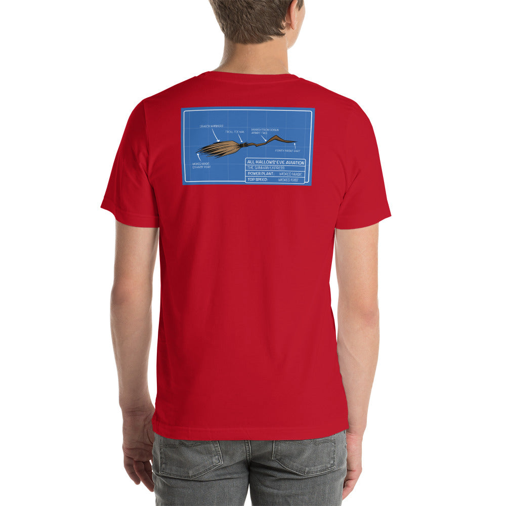 All Hallows Eve Aviation Unisex t-shirt 9 colors available!