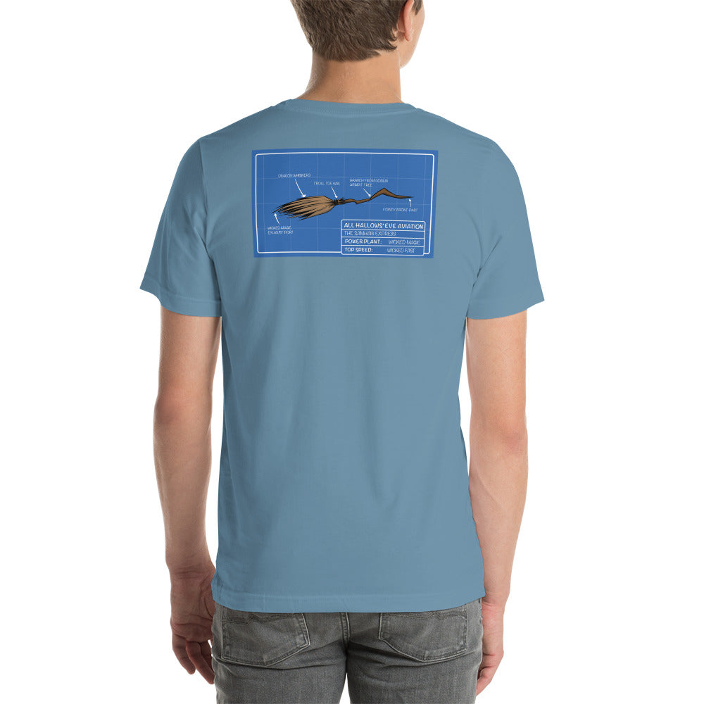 All Hallows Eve Aviation Unisex t-shirt 9 colors available!