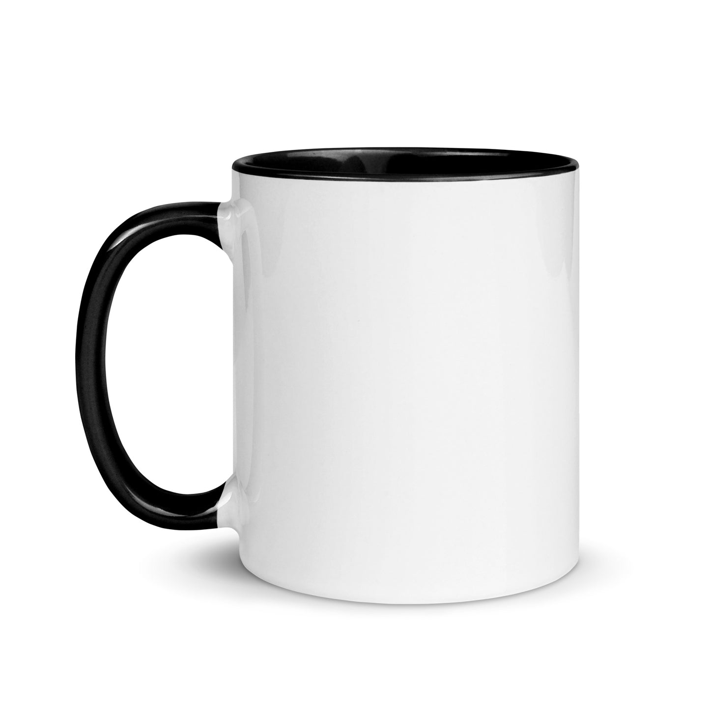 Flying Broom Aviation Blueprint Mug with color inside