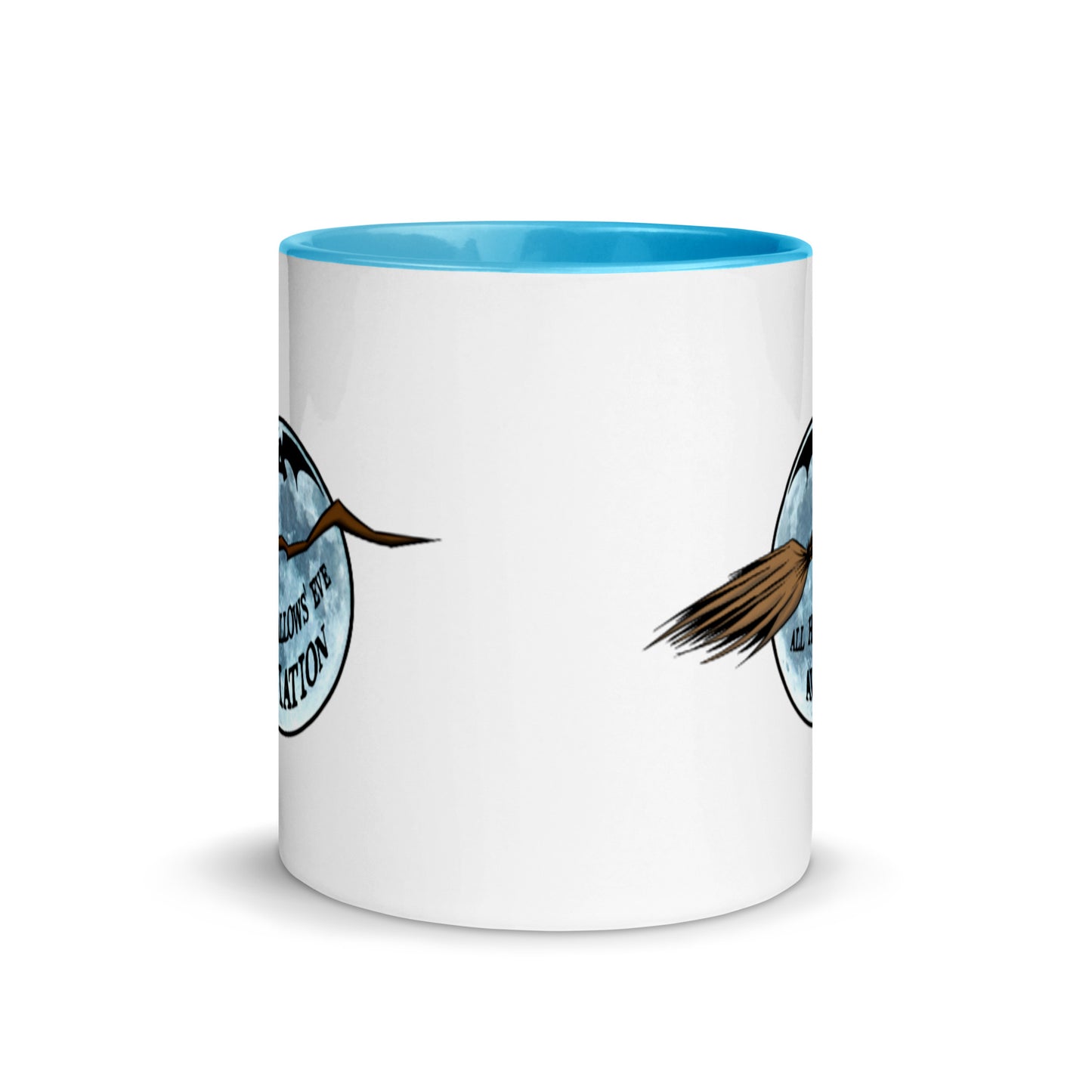 All Hallows Eve Aviation Mug with Color Inside