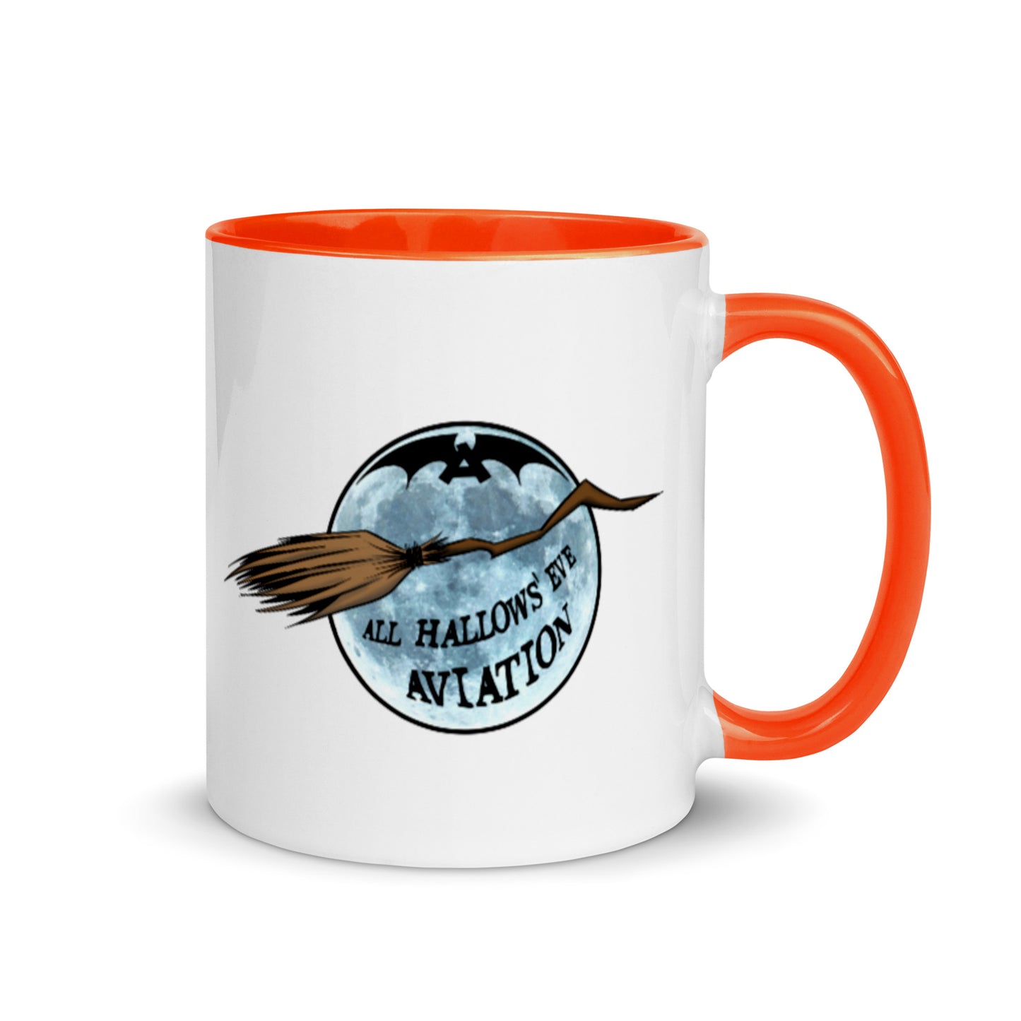 All Hallows Eve Aviation Mug with Color Inside