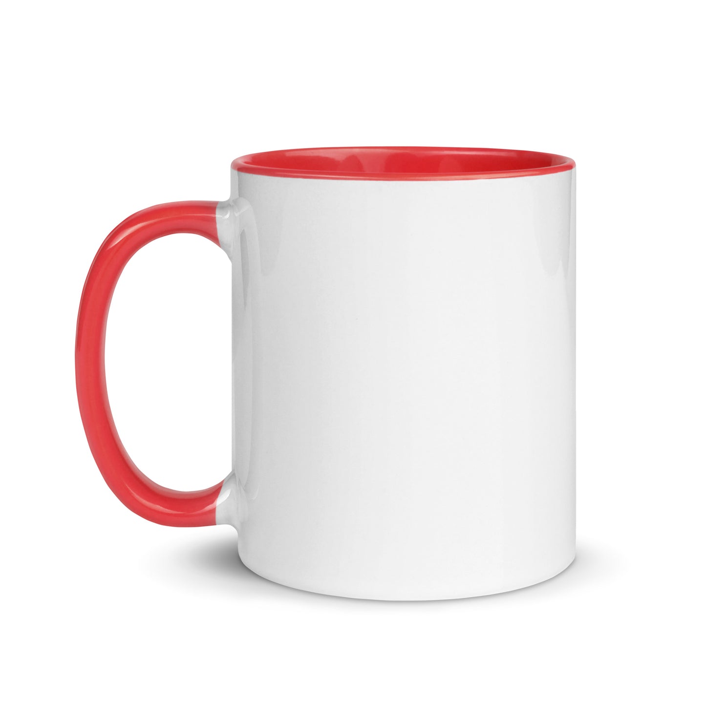 Flying Broom Aviation Blueprint Mug with color inside